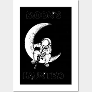 Moons haunted Posters and Art